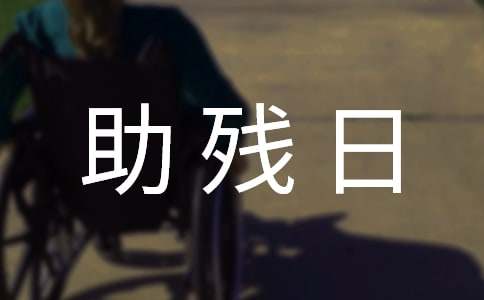 助残日慰问活动方案